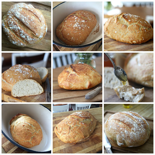 Make beautiful, No-Knead Artisan Bread with a great crusty exterior and wonderful crumb texture using just a handful of ingredients.