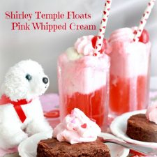 Shirley Temple Floats for Valentine’s Day