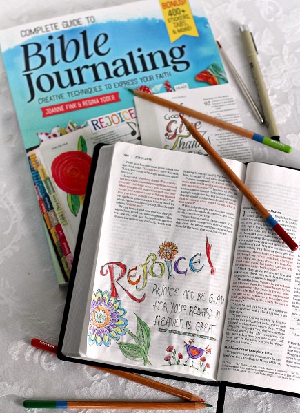 what is Bible Journaling? It is a means to use your own special creativity to remember and record meaningful and relevant Scripture and biblical concepts. 