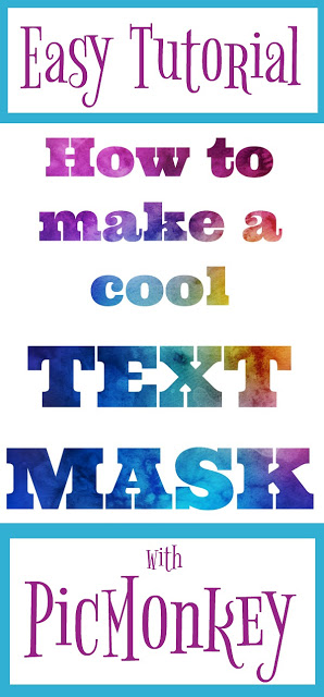 Creating a cool Text Mask is so easy! Follow these clear instructions and you will be making text mask for many of your craft and photo projects.