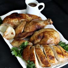 Slow Roasted Herb-Rubbed Whole Chicken