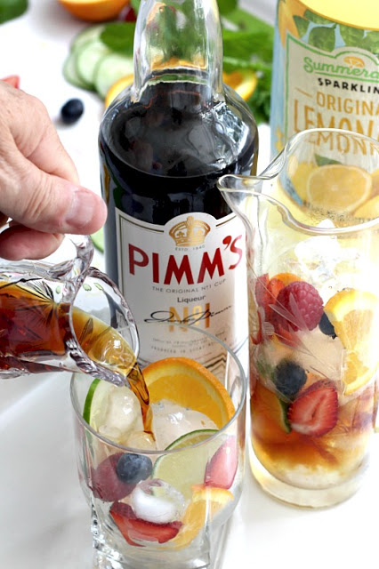 "You have to have a Pimm's Cup and toast me from London!", we were told. During a recent trip we did and enjoyed this iconic drink of Britain.