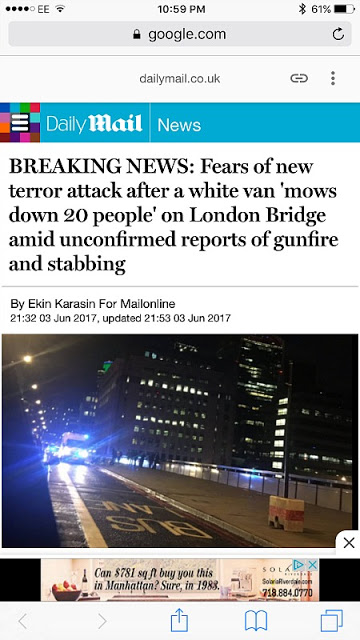 London England bridge attack news report