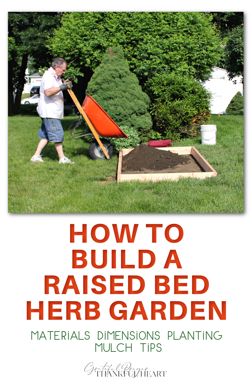 How to build a raised bed herb garden