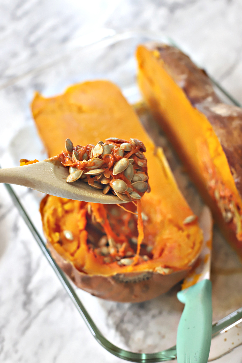 How to roast a Butternut Squash for soup