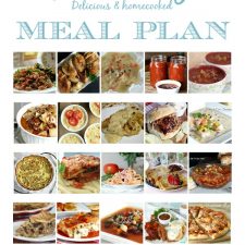 January Meal Planner