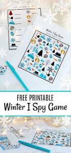 Winter I Spy Printable - Grateful Prayer | Thankful Heart