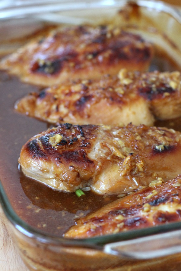 Easy recipe for baked Indonesian ginger chicken with a sticky and delicious sauce. Marinate chicken in a fresh ginger, garlic and soy sauce marinade then bake until tender and moist. Serve over rice for a fabulous, flavor-packed dinner.
