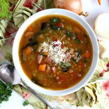 Charleston Lowcountry Lentil Soup