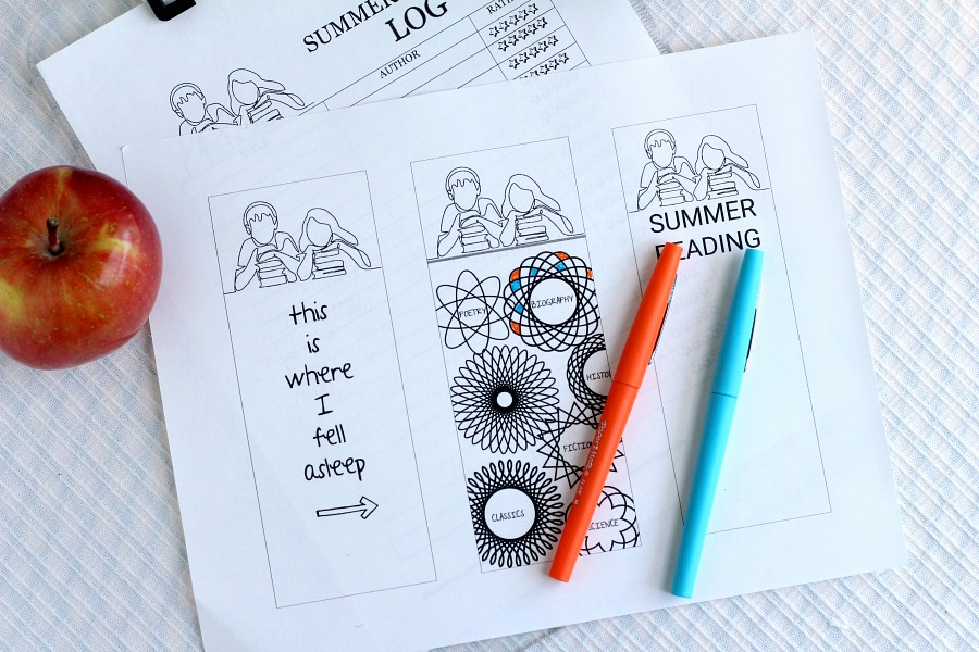 School is out! Get FREE printables, kids Summer Reading Log and Bookmarks. With 10 Tips to Encourage Summer Reading.