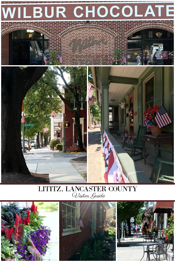 Visitors guide to Lititz, a borough in Lancaster County, Pennsylvania, six miles north of the city of Lancaster. It is a quaint and charming little town with interesting history. 