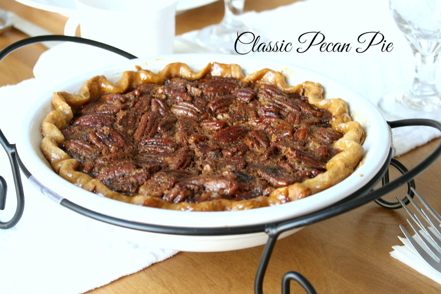 Super easy and super delicious, classic pecan pie is an all time favorite dessert.