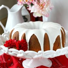 Red Velvet Marbled Cake