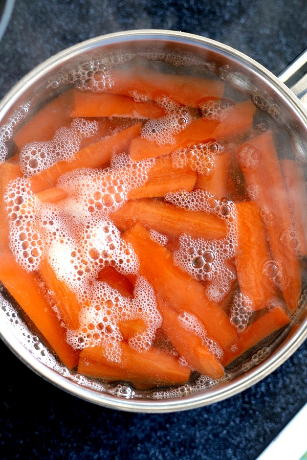 Colorful, elegant and delicious glazed carrots are quick and easy to make on the stove with just a few ingredients. A perfect & nutritious dinner side dish.