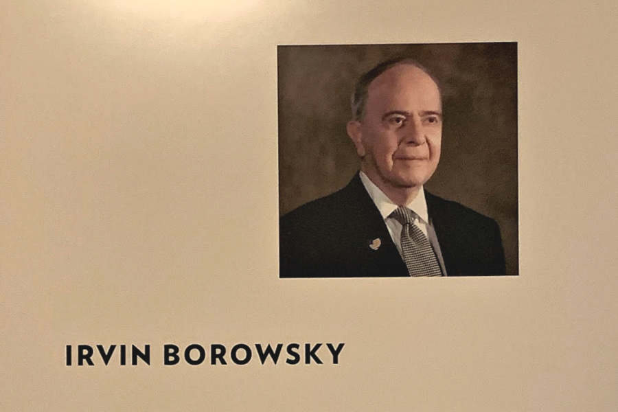 Irvin Borowsky, founder of the National Liberty Museum in Philadelphia, PA 