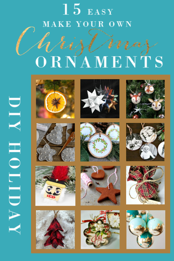 Make it a homespun holiday with handmade Christmas ornaments. A collection of 15 lovely balls, felt, photo, dough, natural and vintage style craft projects.