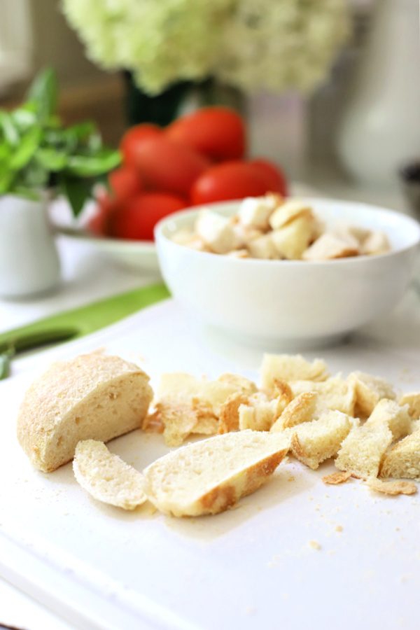 Easy recipe and How-to make homemade Parmesan croutons.