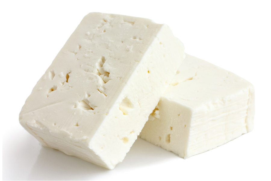 Feta cheese block