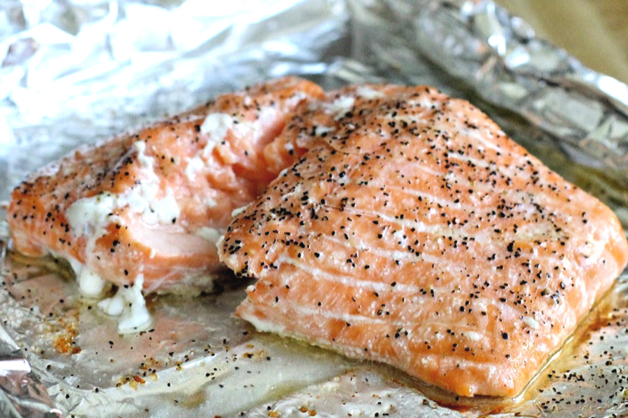 How to cook bake salmon for salmon patties
