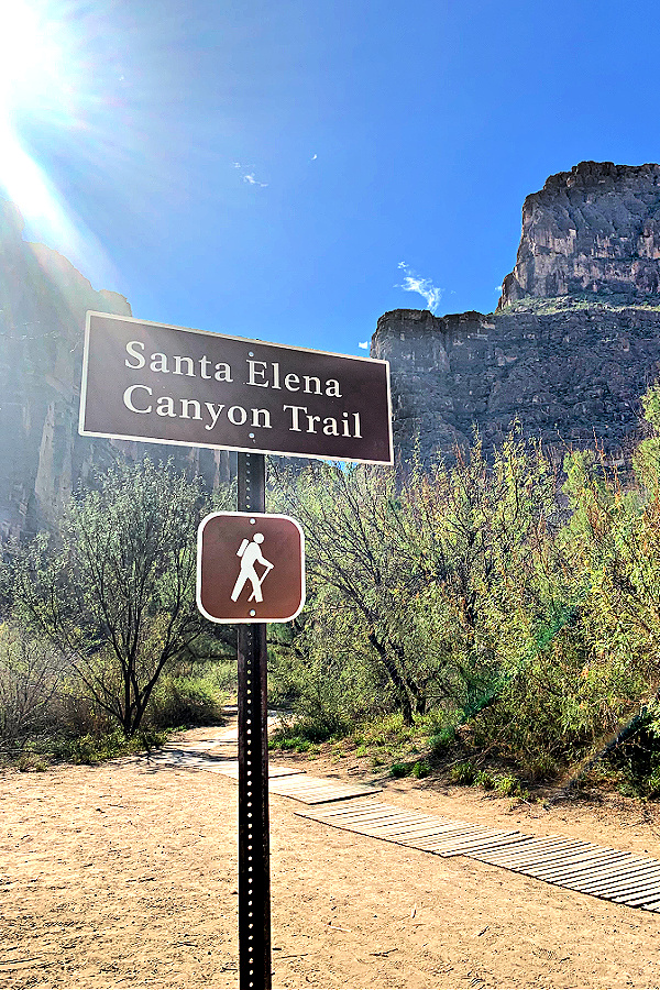 Big Bend National Park Santa Elena Canyon trail Big Bend Southwest Texas travel guide.