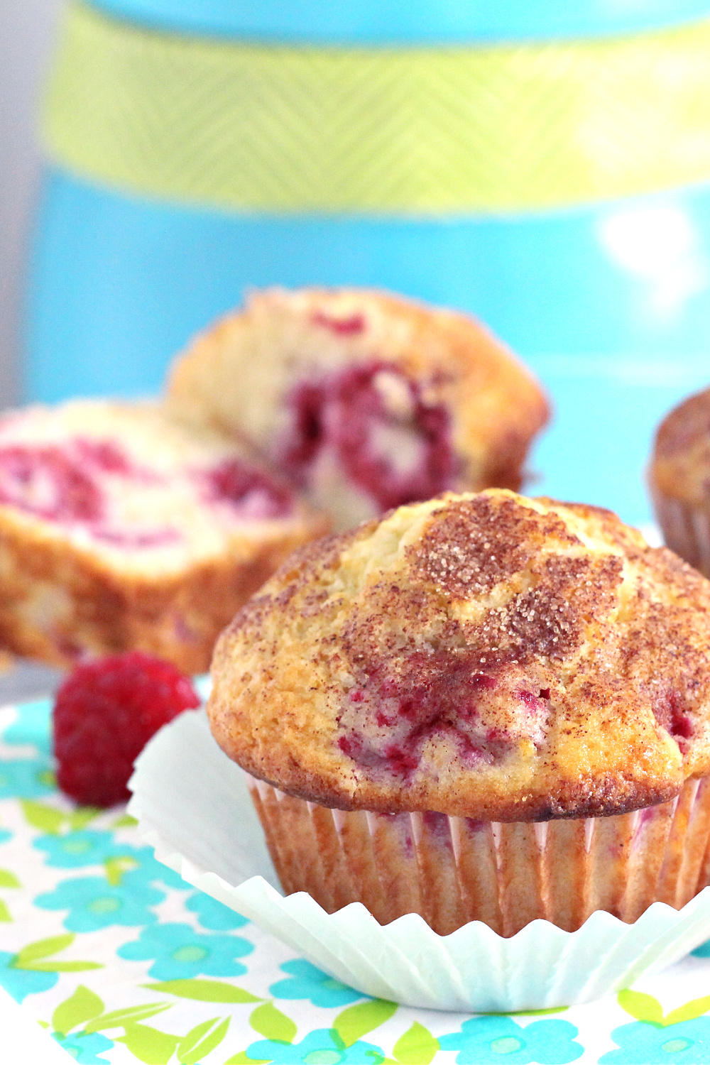 Easy recipe for classic muffin with your favorite berry. These very berry muffins are filled with raspberries with or without an orange glaze frosting.