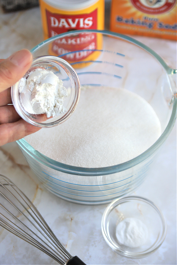 How to make upsize extender for box cake mix to 18.25 ounce size.