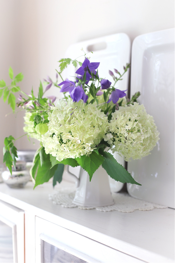 Love in a puff floral arrangement